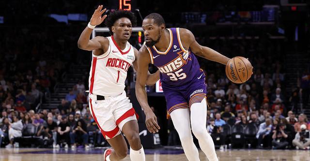 阿门：光是想想能和凯文-杜兰特一起上场 我就会忍不住笑出来