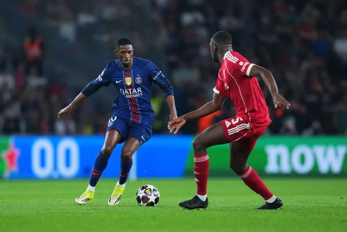 华体会体育入口-登贝莱vs利物浦数据：3射1正，1次错失绝佳机会，5关键传球